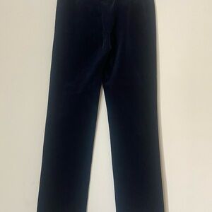 Loro Piana Women’s Navy Corduroy Pants